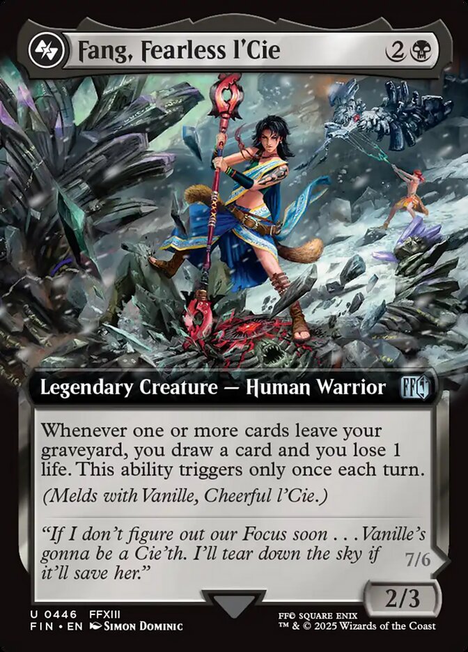 Magic the Gathering Card - Fang, Fearless l'Cie - MTG Circle
