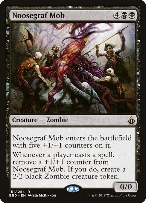 Magic the Gathering Card - Noosegraf Mob - MTG Circle