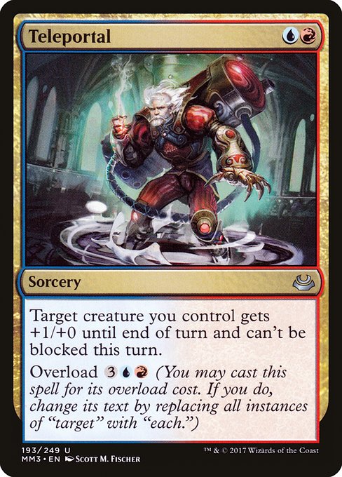 Magic the Gathering Card - Teleportal - MTG Circle