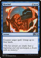 Magic the Gathering Card - Rewind - MTG Circle