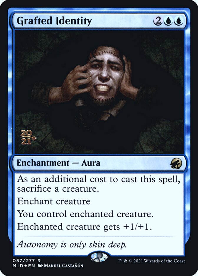 Magic the Gathering Card - Grafted Identity - MTG Circle