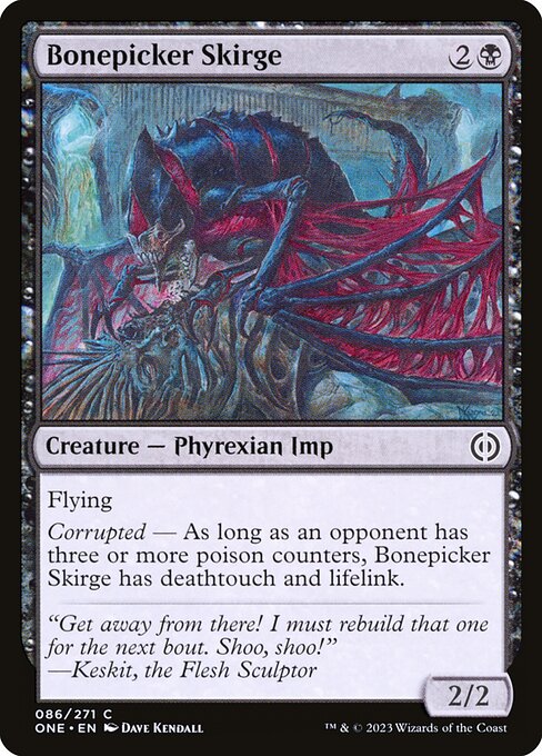 Magic the Gathering Card - Bonepicker Skirge - MTG Circle