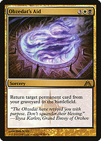 Magic the Gathering Card - Obzedat's Aid - MTG Circle