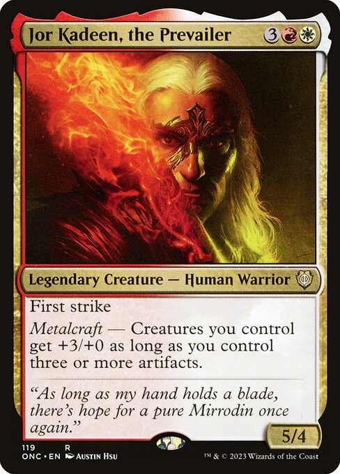 Magic the Gathering Card - Jor Kadeen, the Prevailer - MTG Circle