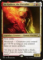Magic the Gathering Card - Jor Kadeen, the Prevailer - MTG Circle