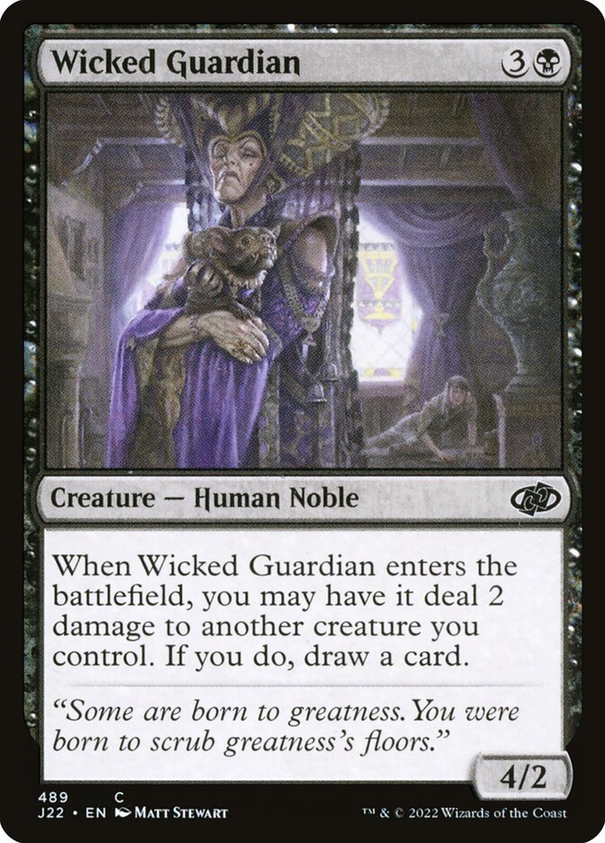 Magic the Gathering Card - Wicked Guardian - MTG Circle