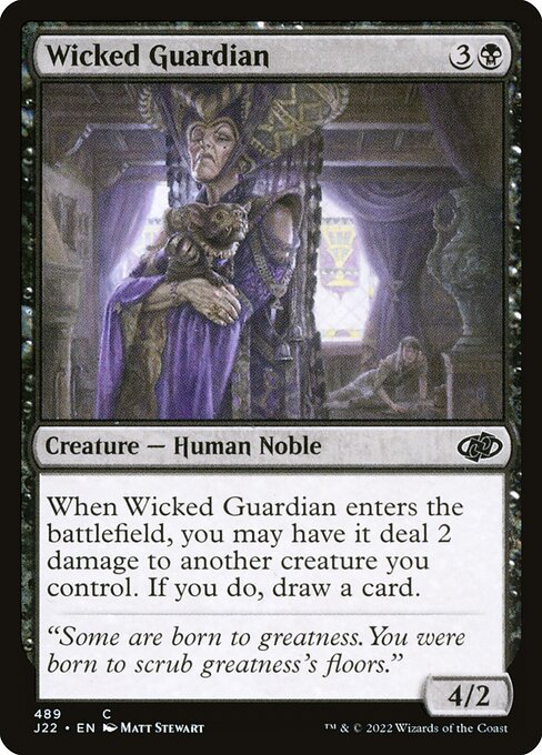 Magic the Gathering Card - Wicked Guardian - MTG Circle