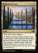 Magic the Gathering Card - Path of Ancestry - MTG Circle