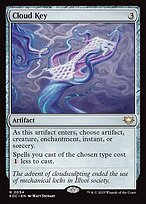 Magic the Gathering Card - Cloud Key - MTG Circle