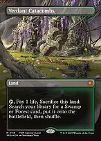 Magic the Gathering Card - Verdant Catacombs - MTG Circle