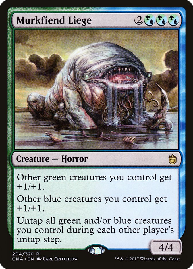 Magic the Gathering Card - Murkfiend Liege - MTG Circle