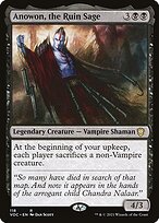 Magic the Gathering Card - Anowon, the Ruin Sage - MTG Circle