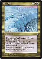 Magic the Gathering Card - Glaciers - MTG Circle