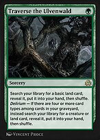 Magic the Gathering Card - Traverse the Ulvenwald - MTG Circle