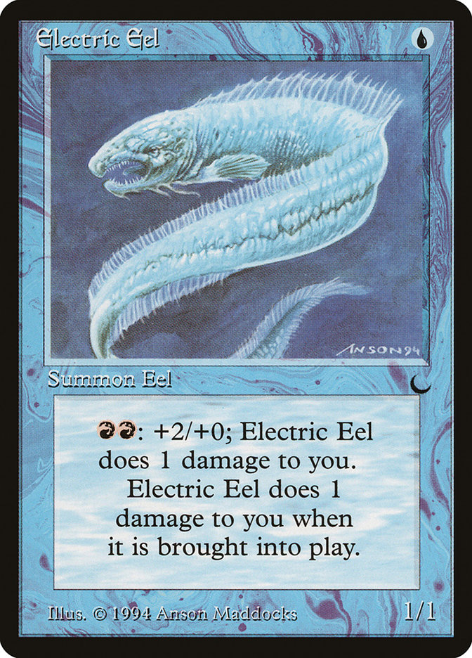 Magic the Gathering Card - Electric Eel - MTG Circle