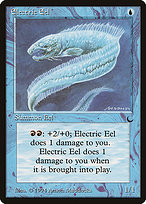 Magic the Gathering Card - Electric Eel - MTG Circle