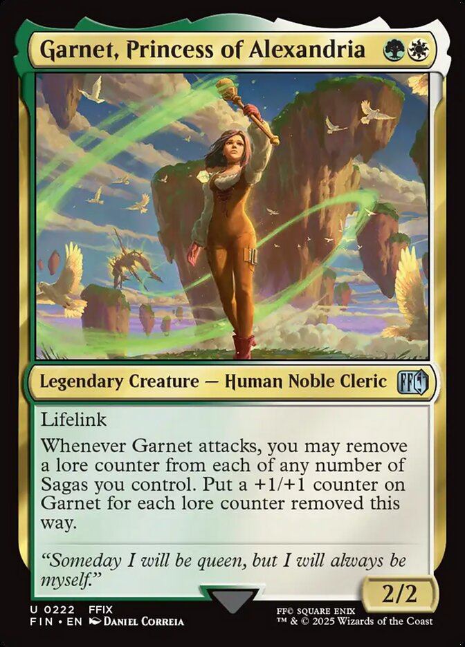 Magic the Gathering Card - Garnet, Princess of Alexandria - MTG Circle