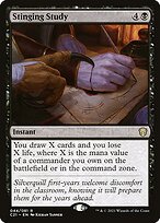 Magic the Gathering Card - Stinging Study - MTG Circle