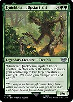 Magic the Gathering Card - Quickbeam, Upstart Ent - MTG Circle