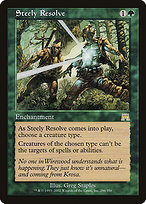 Magic the Gathering Card - Steely Resolve - MTG Circle