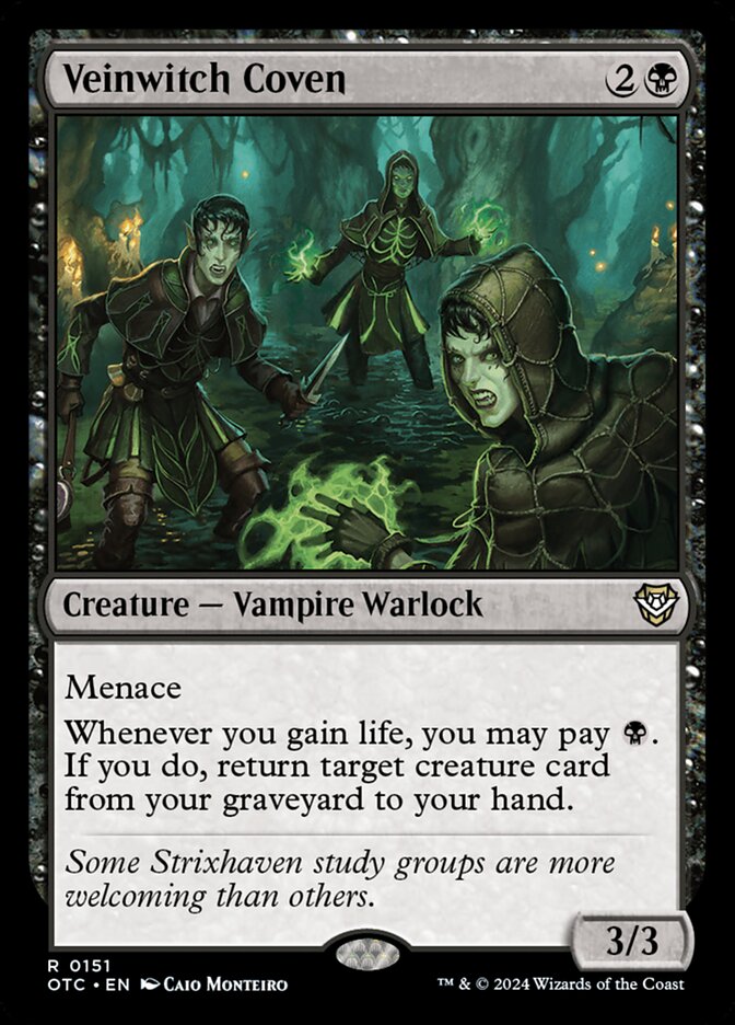 Magic the Gathering Card - Veinwitch Coven - MTG Circle