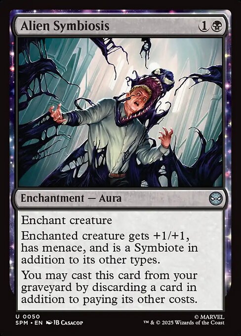 Magic the Gathering Card - Alien Symbiosis - MTG Circle