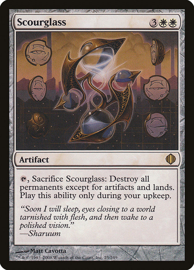 Magic the Gathering Card - Scourglass - MTG Circle