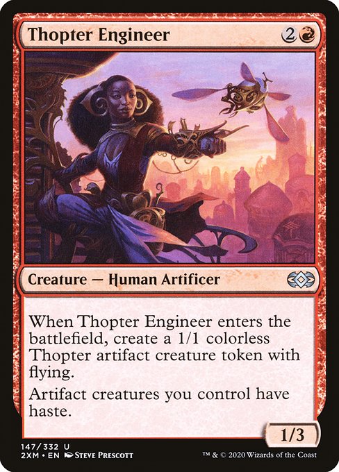 Magic the Gathering Card - Thopter Engineer - MTG Circle