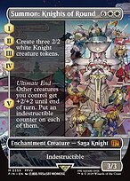 Magic the Gathering Card - Summon: Knights of Round - MTG Circle