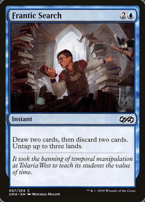 Magic the Gathering Card - Frantic Search - MTG Circle