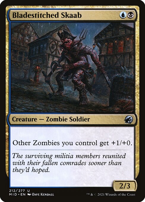 Magic the Gathering Card - Bladestitched Skaab - MTG Circle