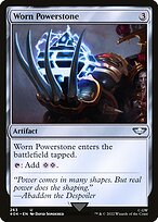 Magic the Gathering Card - Worn Powerstone - MTG Circle