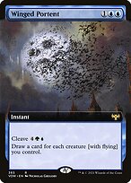Magic the Gathering Card - Winged Portent - MTG Circle