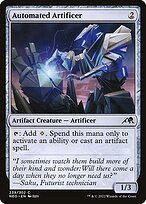 Magic the Gathering Card - Automated Artificer - MTG Circle