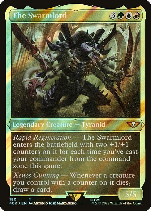 Magic the Gathering Card - The Swarmlord - MTG Circle