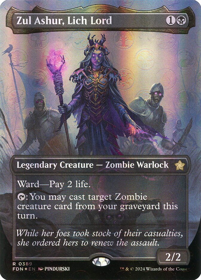Magic the Gathering Card - Zul Ashur, Lich Lord - MTG Circle