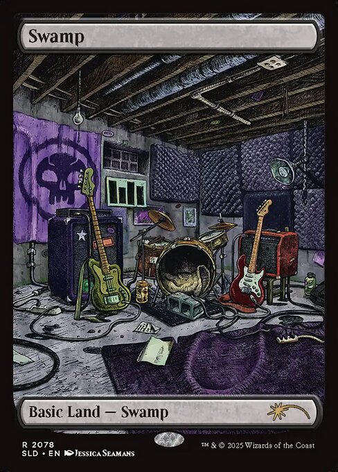 Magic the Gathering Card - Swamp - MTG Circle