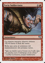 Magic the Gathering Card - Balduvian Rage - MTG Circle