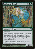 Magic the Gathering Card - Yavimaya Dryad - MTG Circle