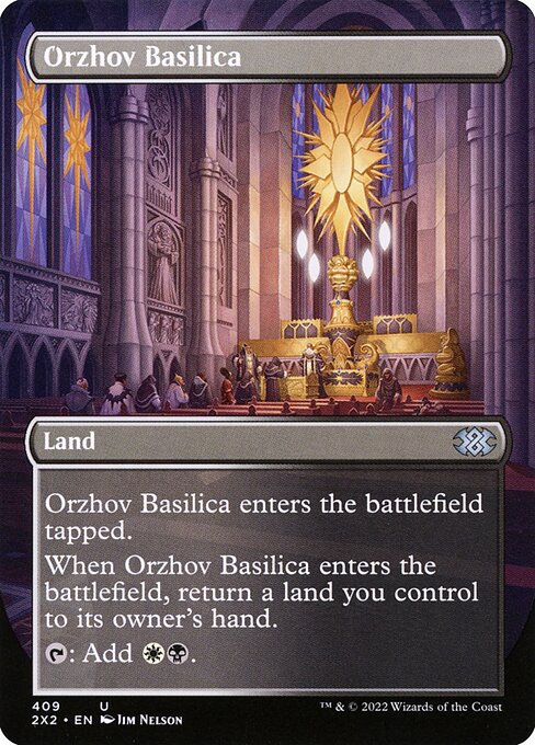 Magic the Gathering Card - Orzhov Basilica - MTG Circle