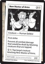 Magic the Gathering Card - New Master of Arms - MTG Circle