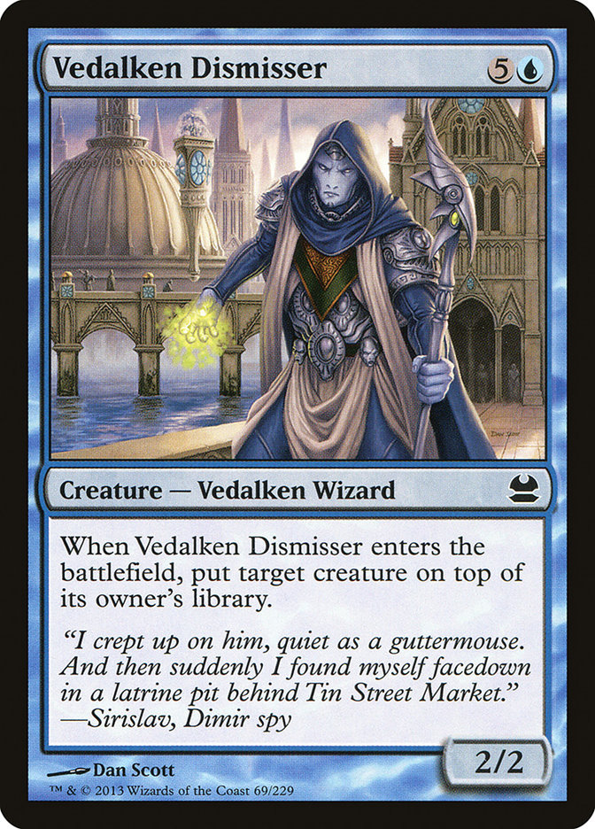 Magic the Gathering Card - Vedalken Dismisser - MTG Circle