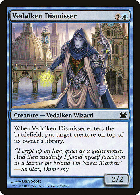 Magic the Gathering Card - Vedalken Dismisser - MTG Circle