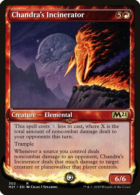 Magic the Gathering Card - Chandra's Incinerator - MTG Circle