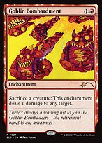 Magic the Gathering Card - Goblin Bombardment - MTG Circle