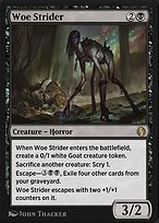 Magic the Gathering Card - Woe Strider - MTG Circle