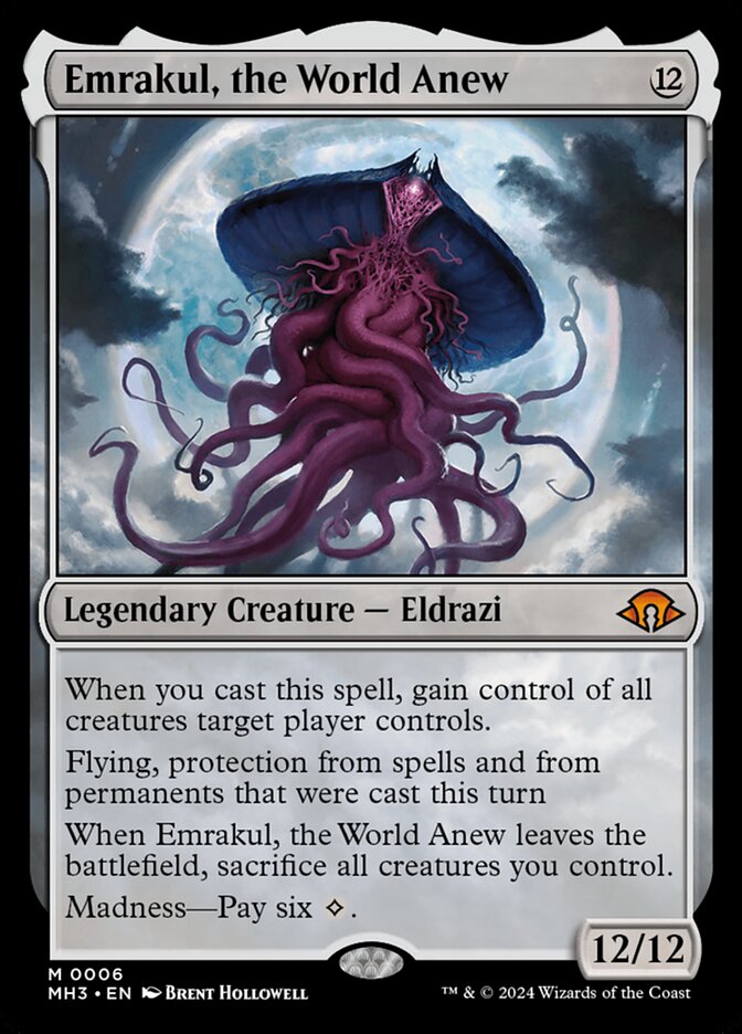 Magic the Gathering Card - Emrakul, the World Anew - MTG Circle