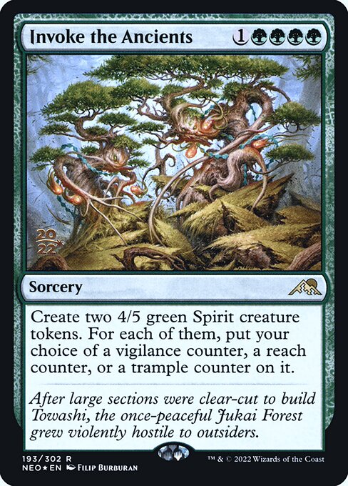 Magic the Gathering Card - Invoke the Ancients - MTG Circle