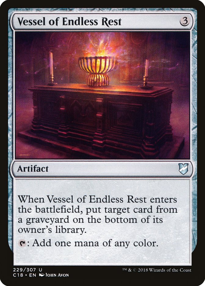 Magic the Gathering Card - Vessel of Endless Rest - MTG Circle