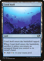 Magic the Gathering Card - Coral Atoll - MTG Circle